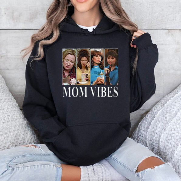 Mom Vibes 70s Retro Graphic T-Shirt/Sweatshirt/Hoodie