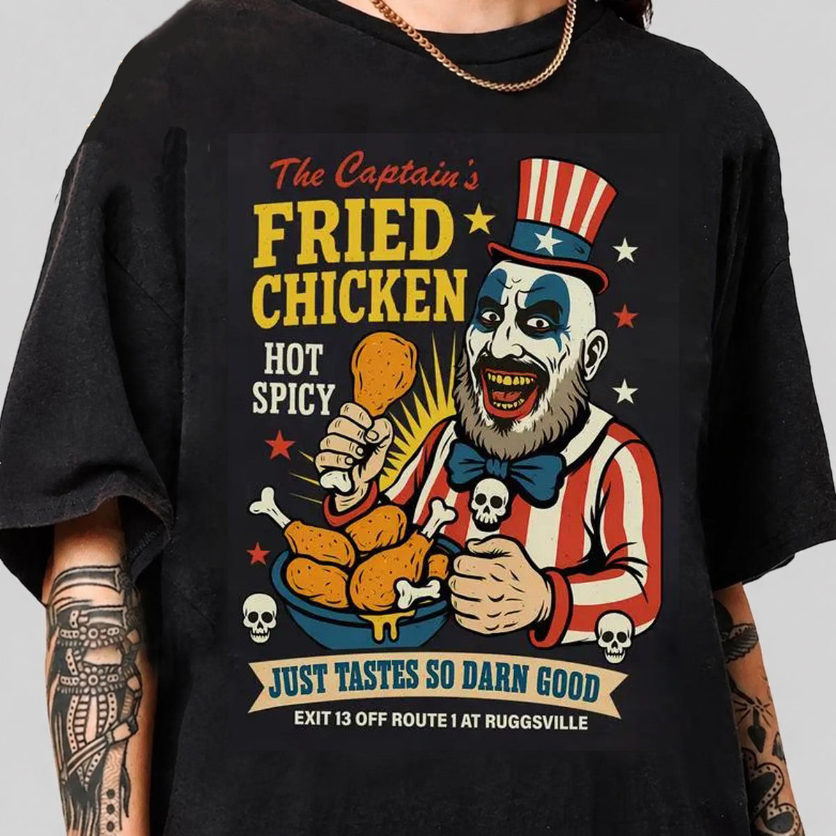 Retro Horror Cereal Box Graphic Funny Halloween T-Shirt / Sweatshirt / Hoodie