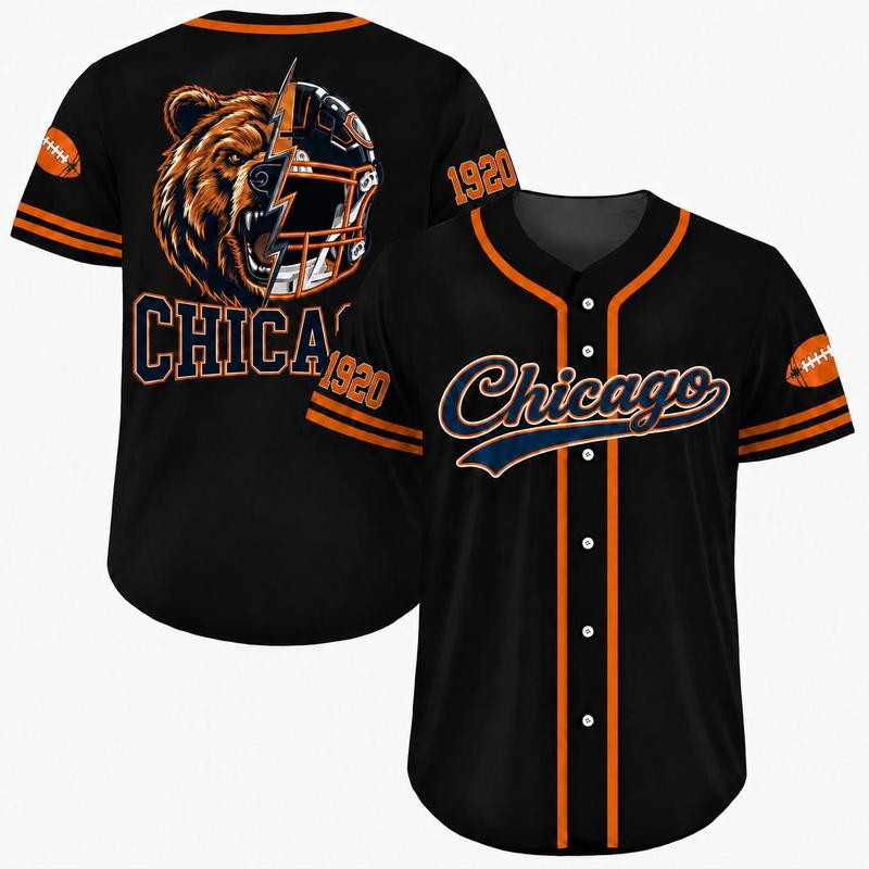 Football Team Game Day Casual Everyday Baseball Jersey