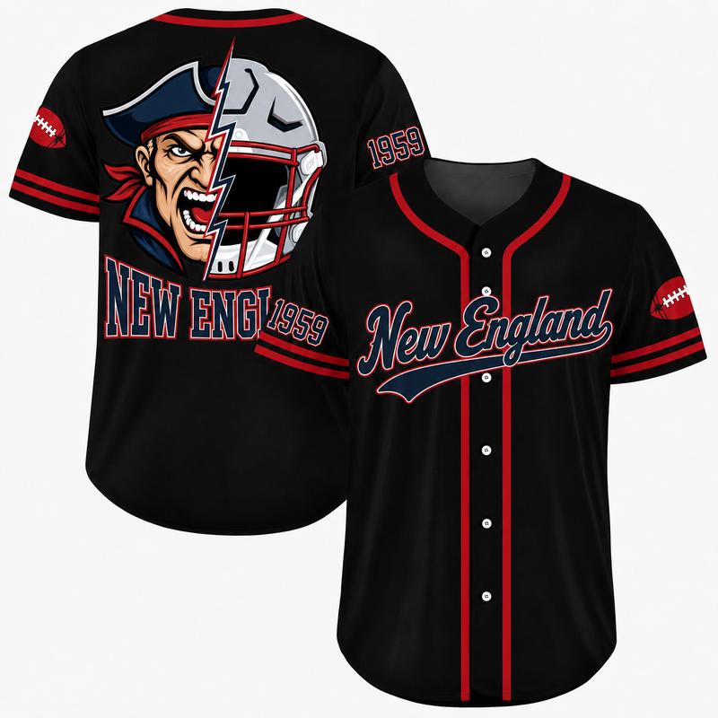 Football Team Game Day Casual Everyday Baseball Jersey