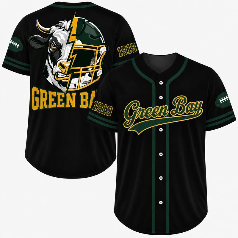 Football Team Game Day Casual Everyday Baseball Jersey