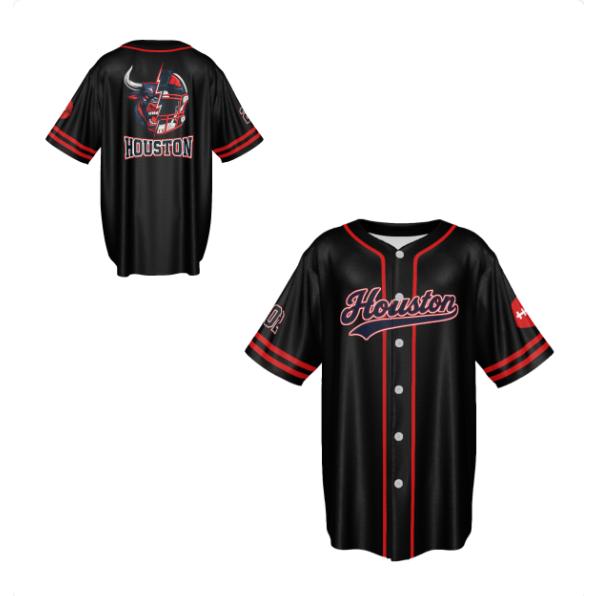 Football Team Game Day Casual Everyday Baseball Jersey