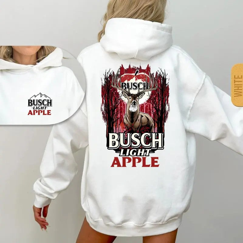 Vintage Hunting Deer Graphic Shirt Rustic Woodland Apple Orchard T-Shirt / Sweatshirt / Hoodie